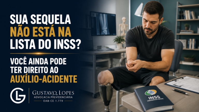 Sua Sequela Não Está na Lista do INSS? Você Ainda Pode Ter Direito ao Auxílio-Acidente