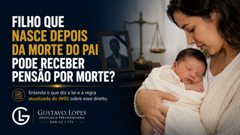 Filho que nasce depois da morte do pai pode receber pensão por morte?