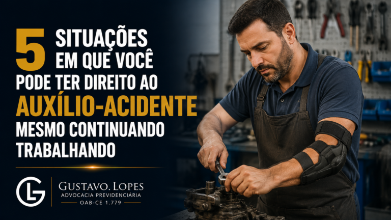 Auxílio-Acidente: 5 Casos Mesmo Continuando a Trabalhar