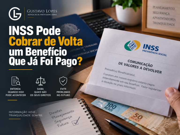 INSS Pode Cobrar de Volta um Benefício Que Já Foi Pago?