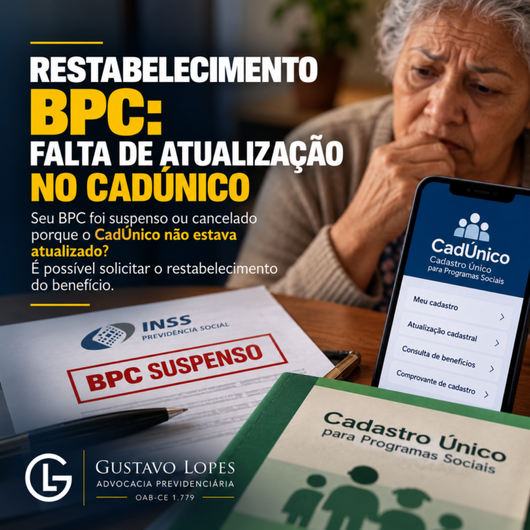BPC Suspenso por CadÚnico Desatualizado: Como Restabelecer?